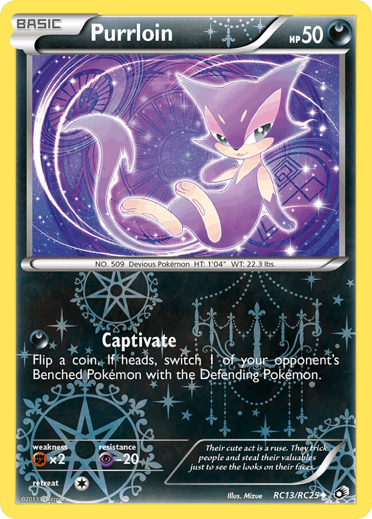 Purrloin #13 from Legendary Treasures - Uncommon - Illustrated by Mizue