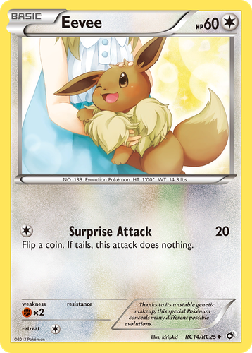 Eevee 14, Legendary Treasures