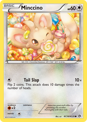 Minccino 18, Legendary Treasures
