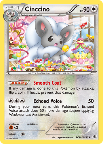 Cinccino 19, Legendary Treasures