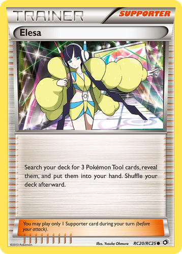 Elesa 20, Legendary Treasures