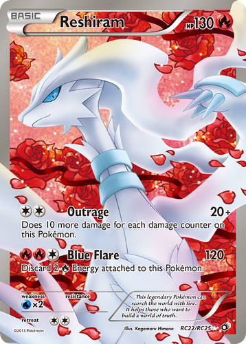 Reshiram 22, Legendary Treasures