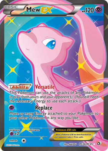 Mew-EX 24, Legendary Treasures