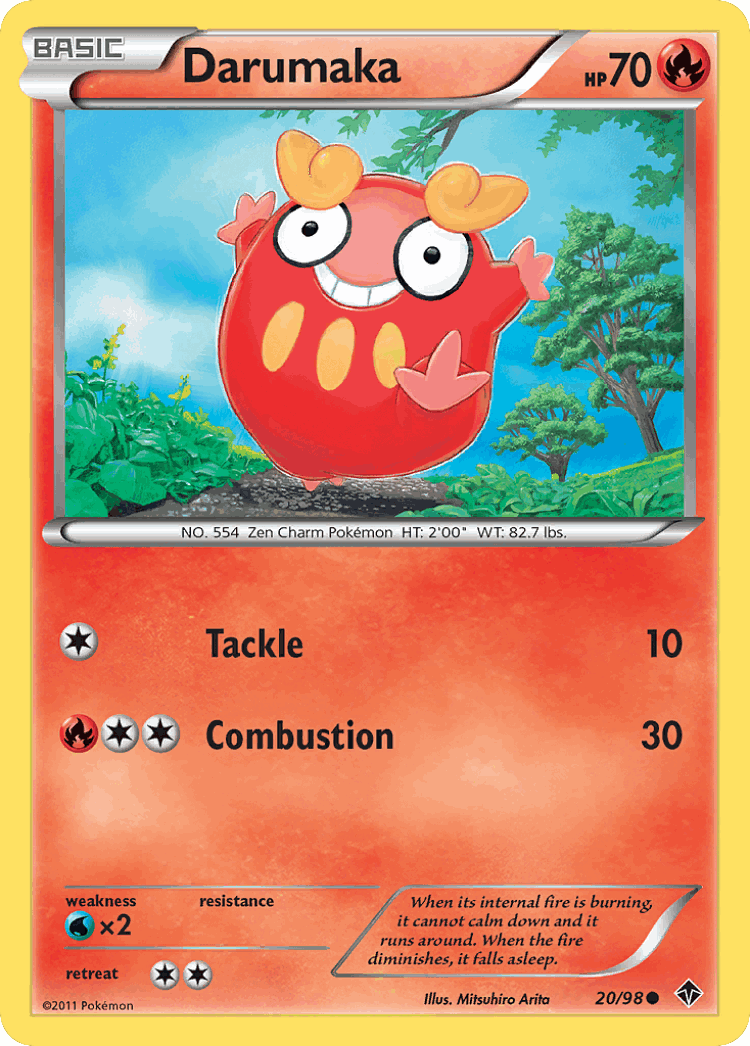 Darumaka #20 from Emerging Powers - Common - Illustrated by Mitsuhiro Arita