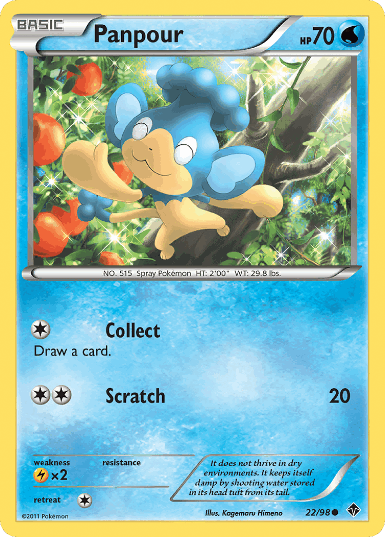 Panpour #22 from Emerging Powers - Common - Illustrated by Kagemaru Himeno