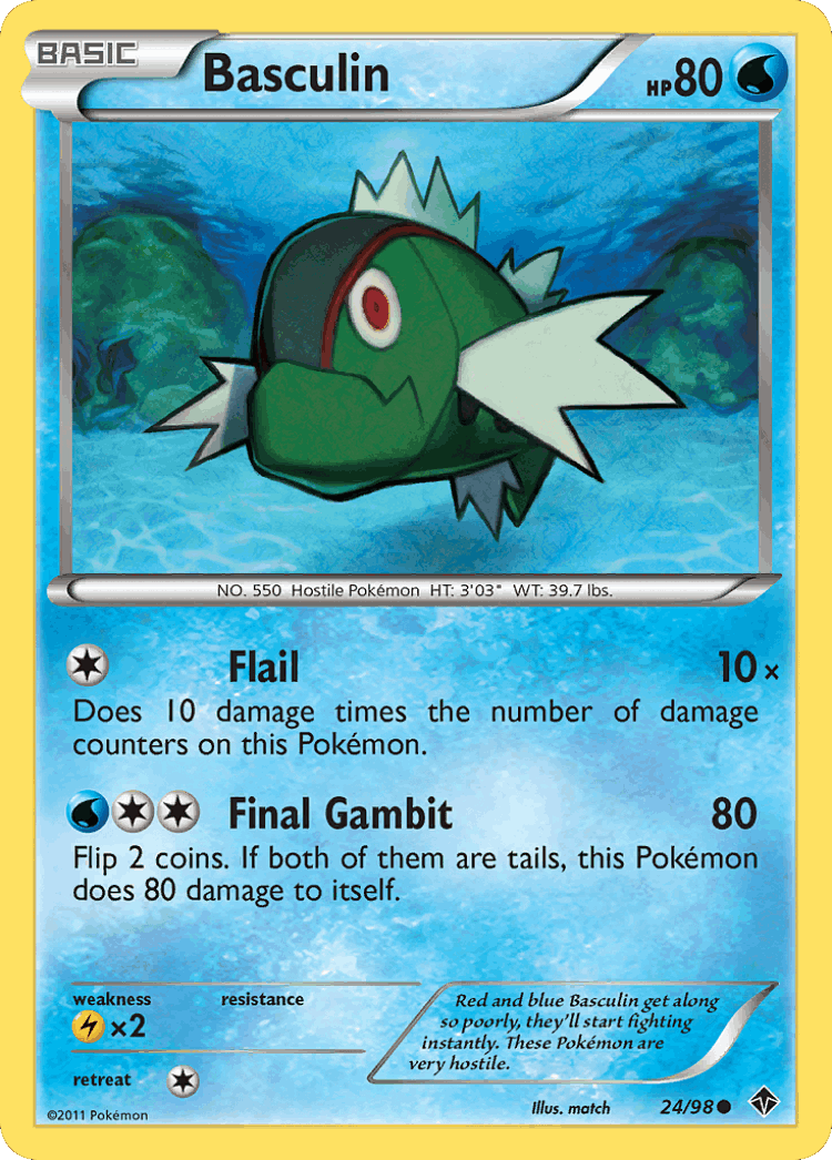 Basculin #24 from Emerging Powers - Common - Illustrated by match