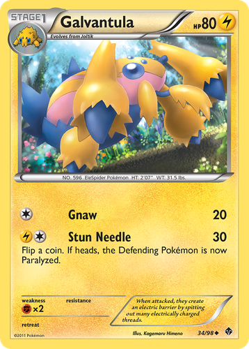 Galvantula 34, Emerging Powers