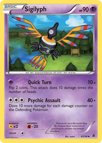 Sigilyph 42, Emerging Powers