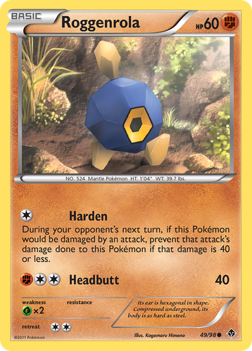 Roggenrola 49, Emerging Powers