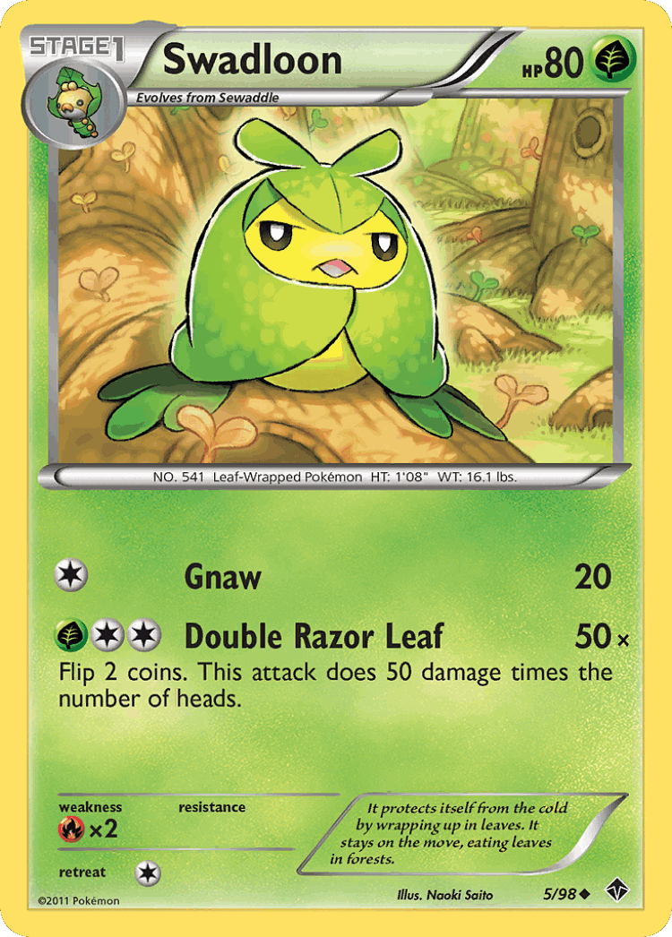 Swadloon #5 from Emerging Powers - Uncommon - Illustrated by Naoki Saito