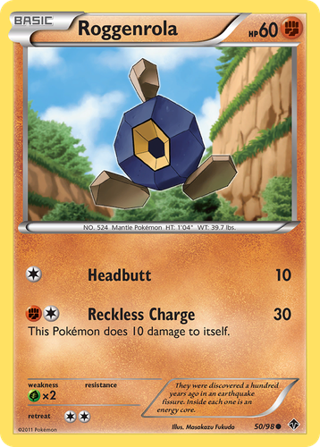 Roggenrola 50, Emerging Powers