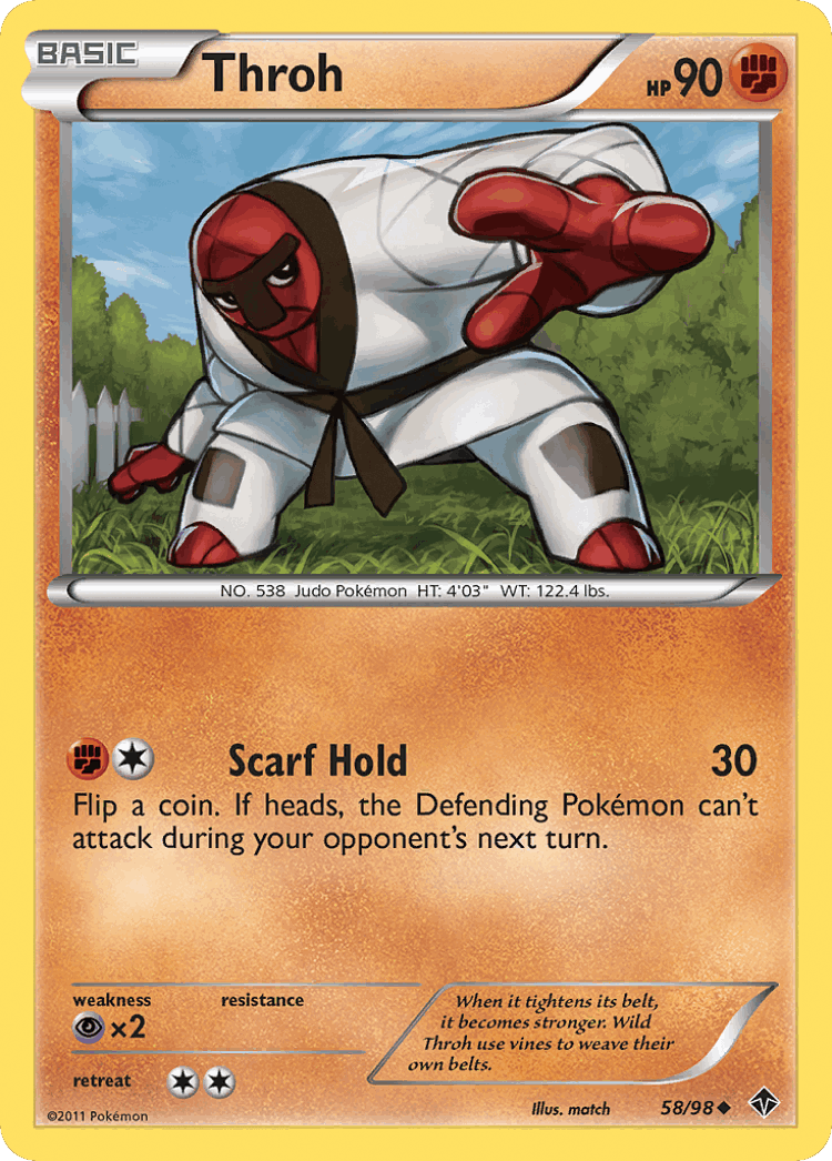 Throh #58 from Emerging Powers - Uncommon - Illustrated by match