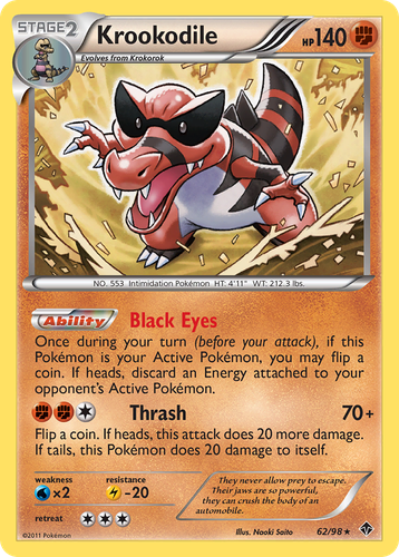 Krookodile 62, Emerging Powers
