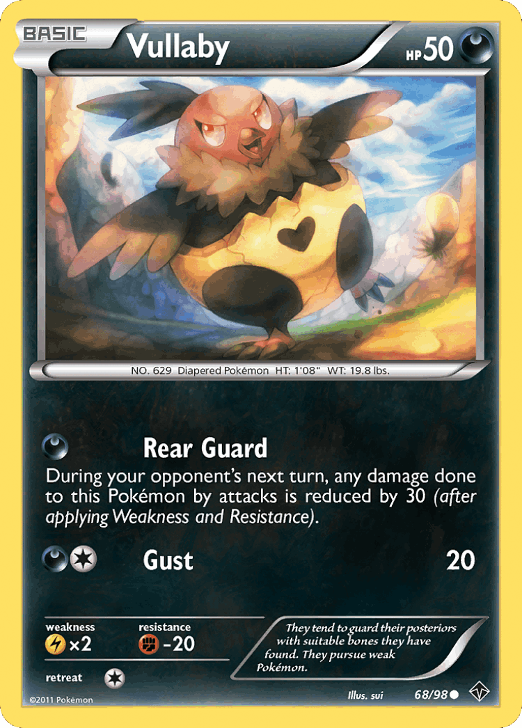 Vullaby #68 from Emerging Powers - Common - Illustrated by sui