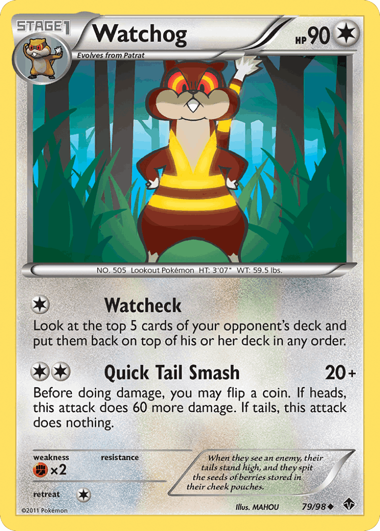 Watchog #79 from Emerging Powers - Uncommon - Illustrated by MAHOU