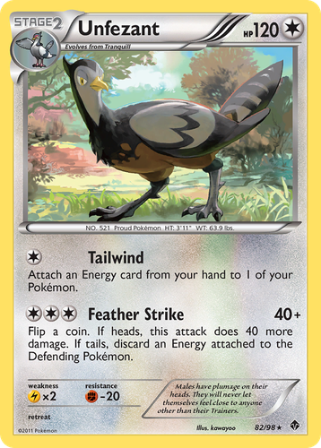 Unfezant 82, Emerging Powers