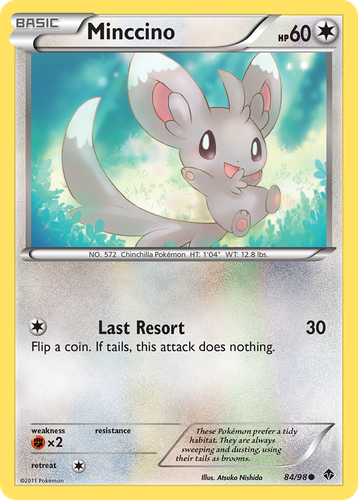 Minccino 84, Emerging Powers