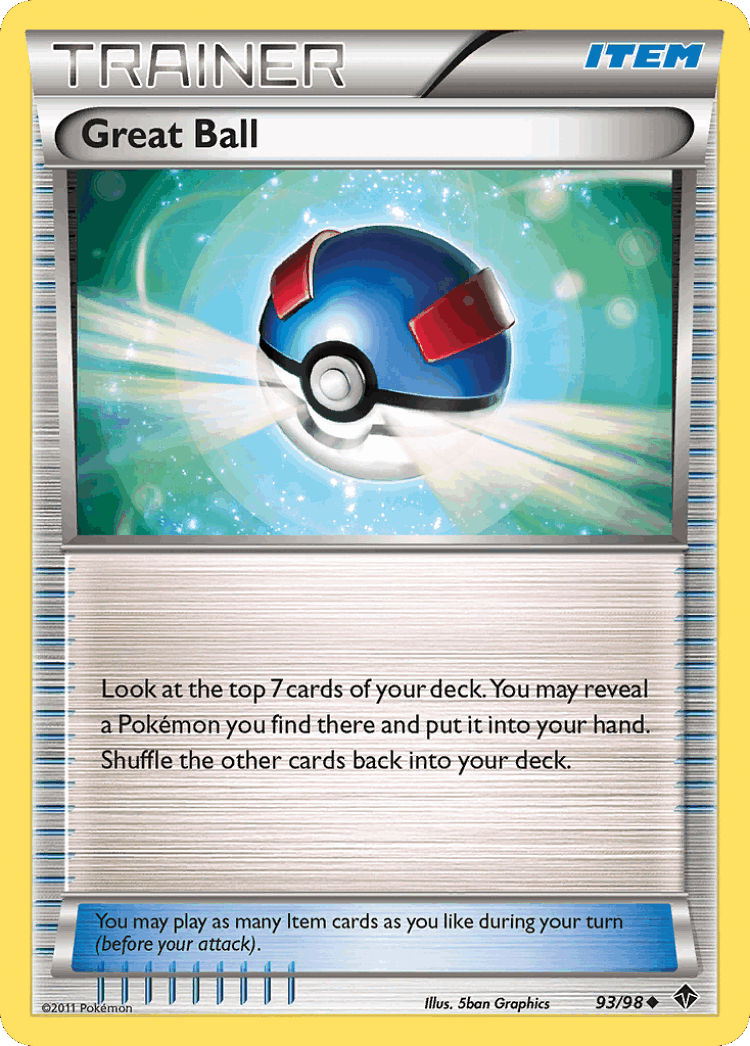 Great Ball #93 from Emerging Powers - Uncommon - Illustrated by 5ban Graphics