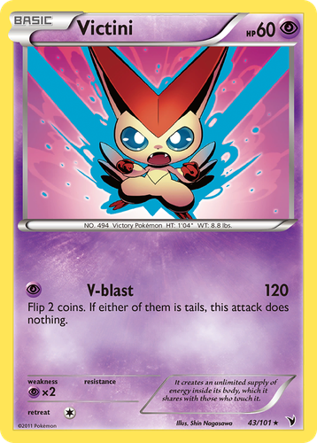 Victini 43, Noble Victories