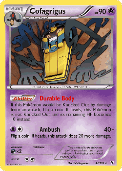 Cofagrigus 47, Noble Victories