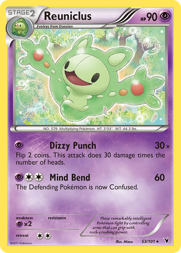 Reuniclus 53, Noble Victories