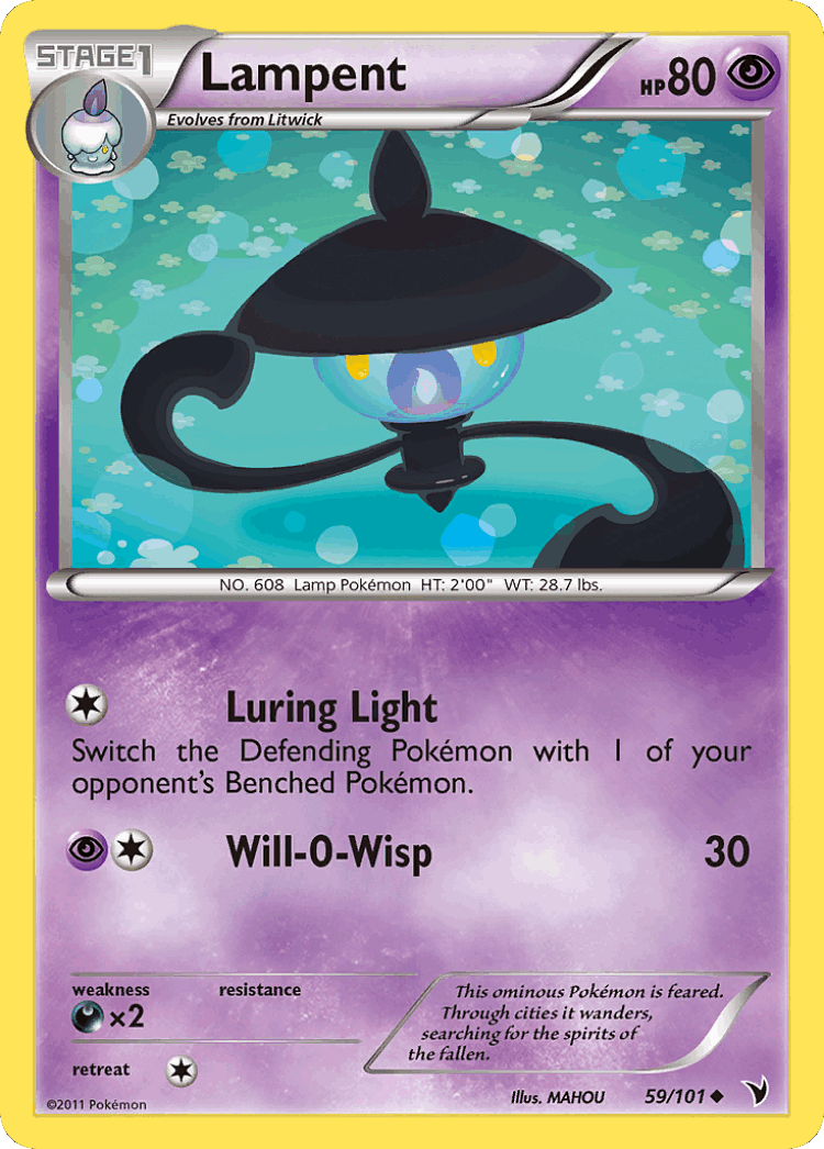 Lampent #59 from Noble Victories - Uncommon - Illustrated by MAHOU