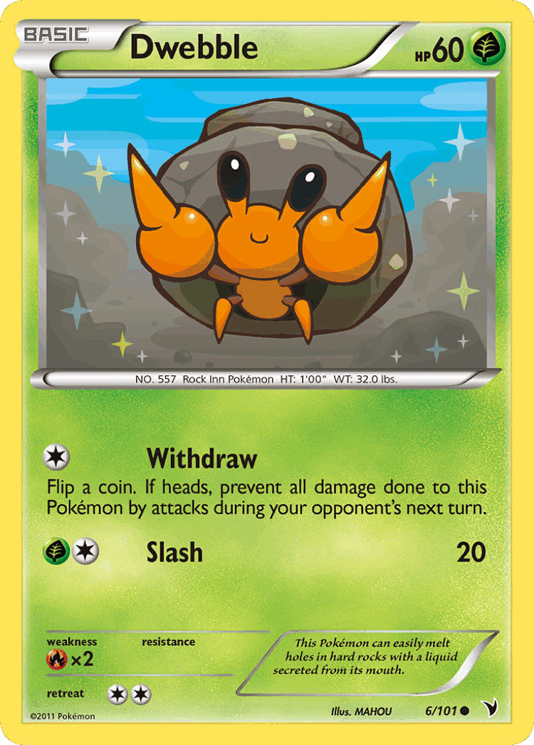 Dwebble #6 from Noble Victories - Common - Illustrated by MAHOU