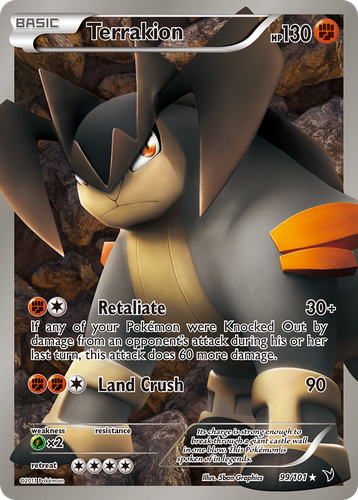 Terrakion 99, Noble Victories