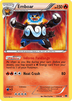 Emboar 100, Next Destinies