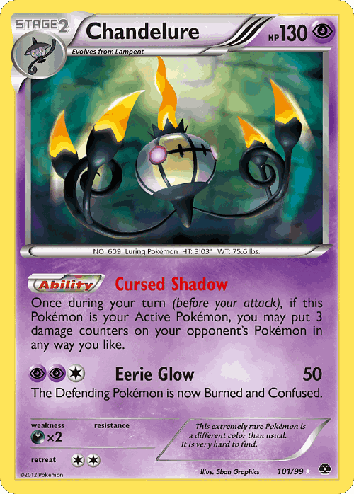 Chandelure 101, Next Destinies