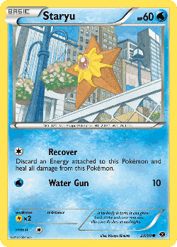 Staryu Pokémon TCG card art