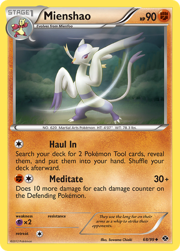 Mienshao 68, Next Destinies