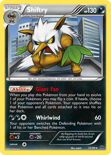 Shiftry 72, Next Destinies