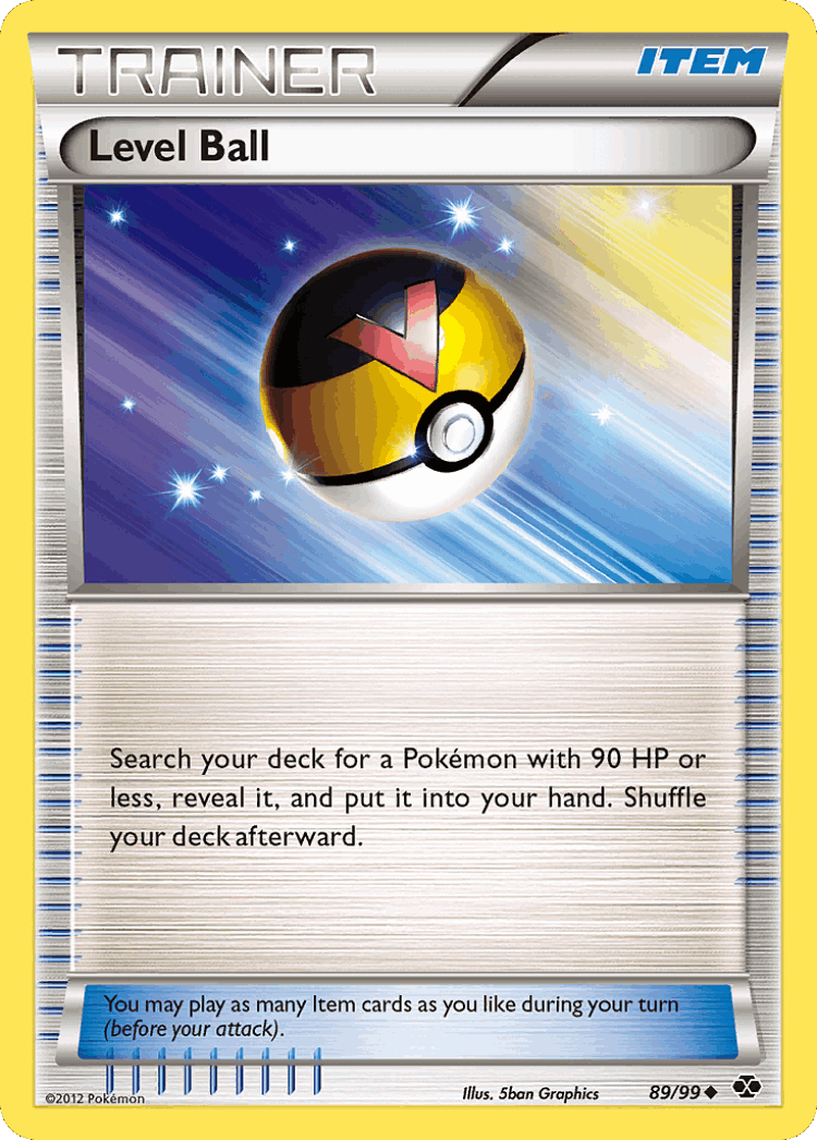 Level Ball #89 from Next Destinies - Uncommon - Illustrated by 5ban Graphics