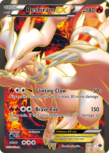 Reshiram-EX 95, Next Destinies