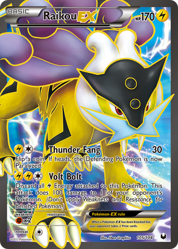 Raikou-EX 105, Dark Explorers
