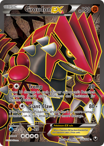 Groudon-EX 106, Dark Explorers