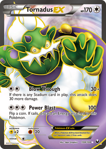Tornadus-EX 108, Dark Explorers