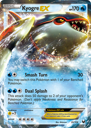 Kyogre-EX 26, Dark Explorers