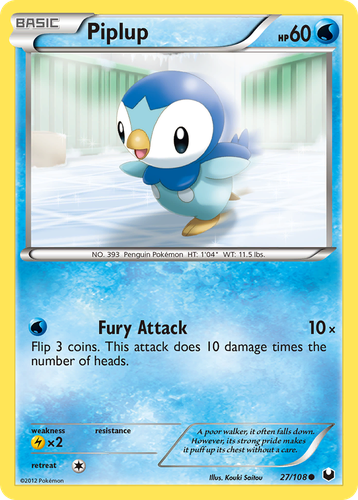 Piplup 27, Dark Explorers
