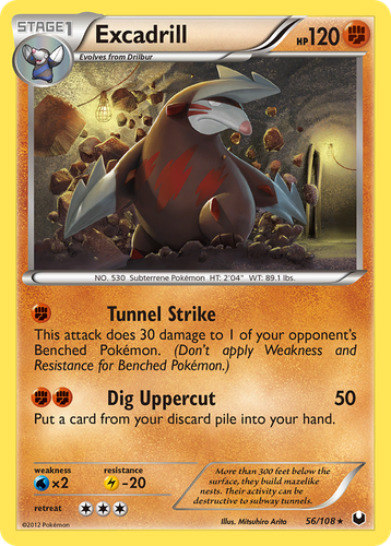 Excadrill 56, Dark Explorers
