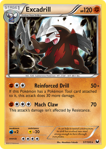 Excadrill 57, Dark Explorers