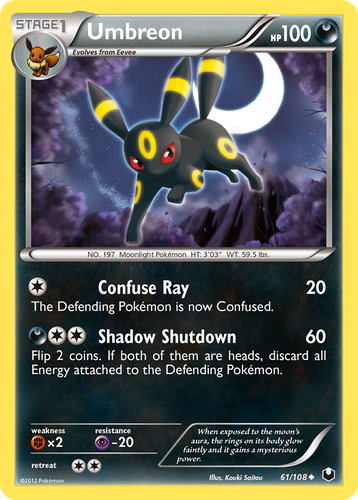 Umbreon 61, Dark Explorers