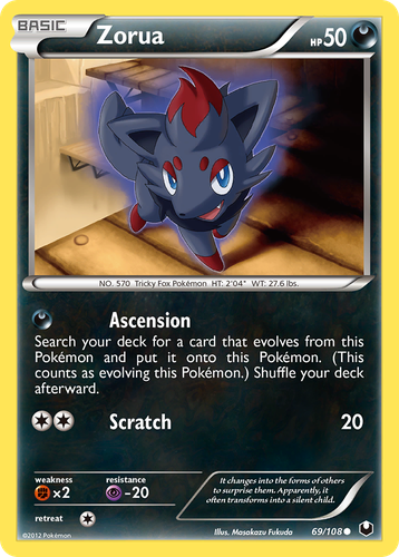 Zorua 69, Dark Explorers