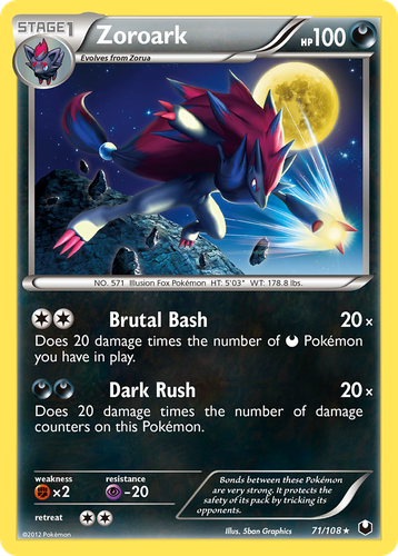 Zoroark 71, Dark Explorers