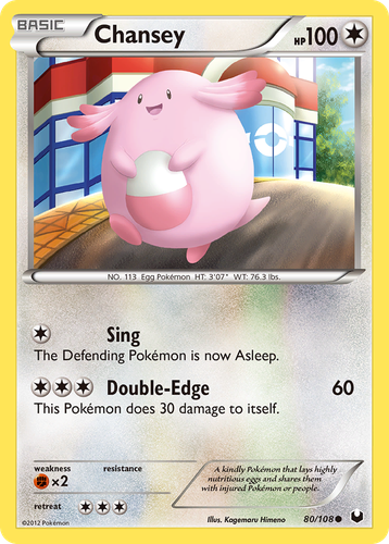 Chansey 80, Dark Explorers