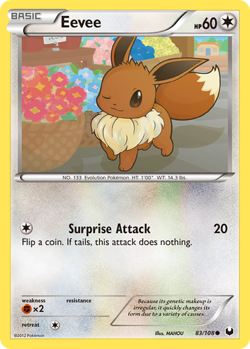 Eevee 83, Dark Explorers