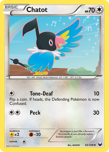 Chatot 85, Dark Explorers