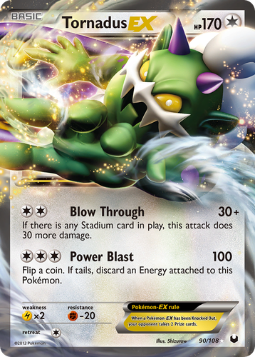 Tornadus-EX 90, Dark Explorers