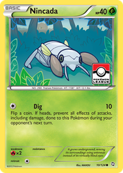 Nincada Pokémon TCG card art
